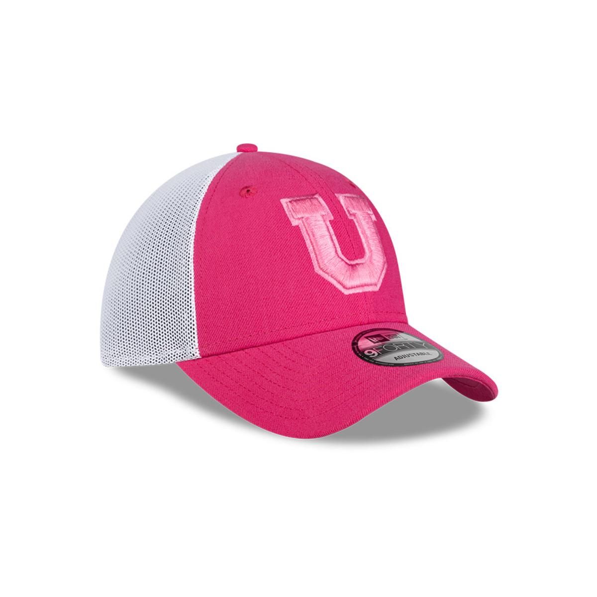 NEW ERA - Gorra 9Forty Universidad de Chile Futbol Pink New Era