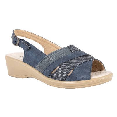 Imagen 2 del producto Sandalia Mujer Azul Fierza