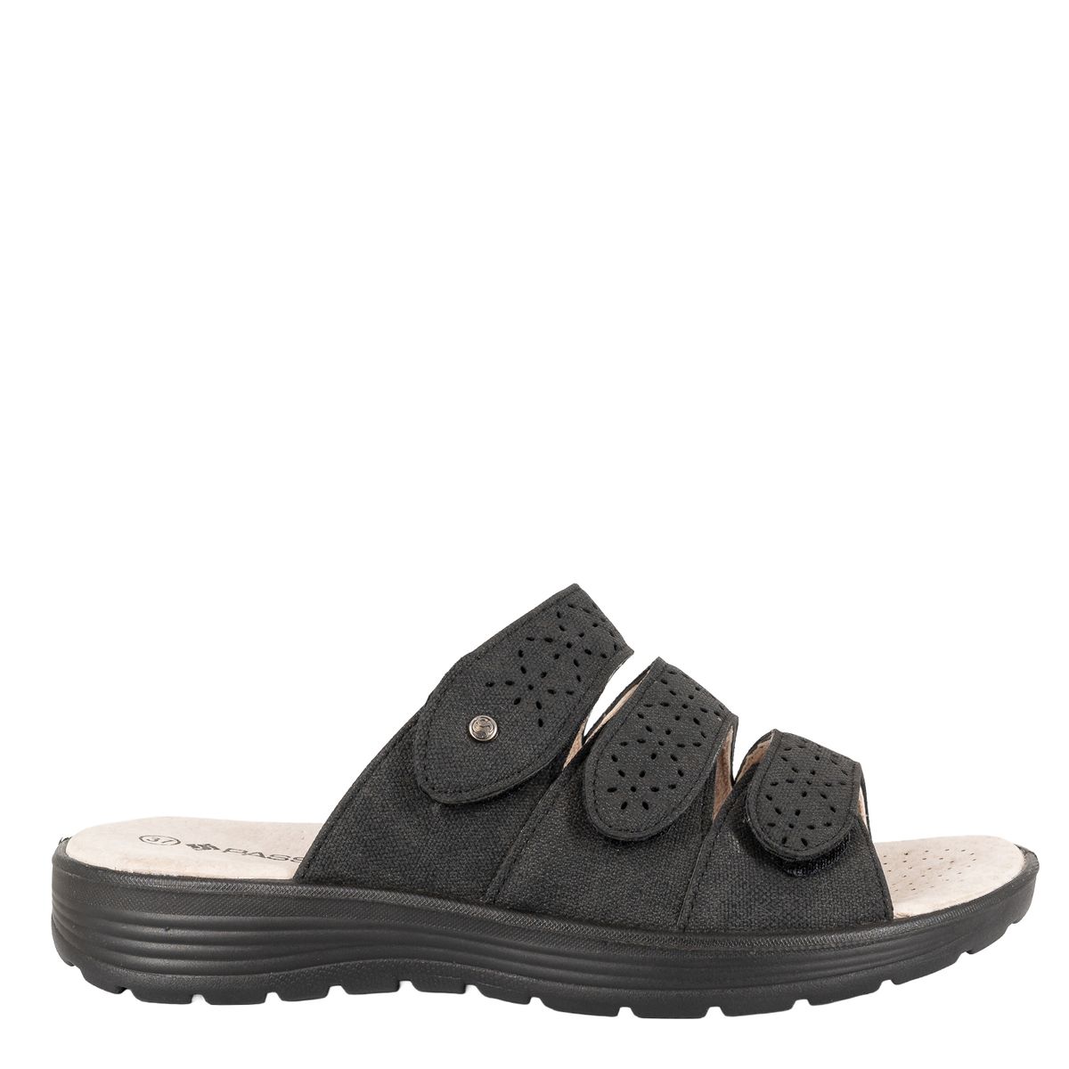 PASSER - Sandalia Mujer Negro Ebin Passer