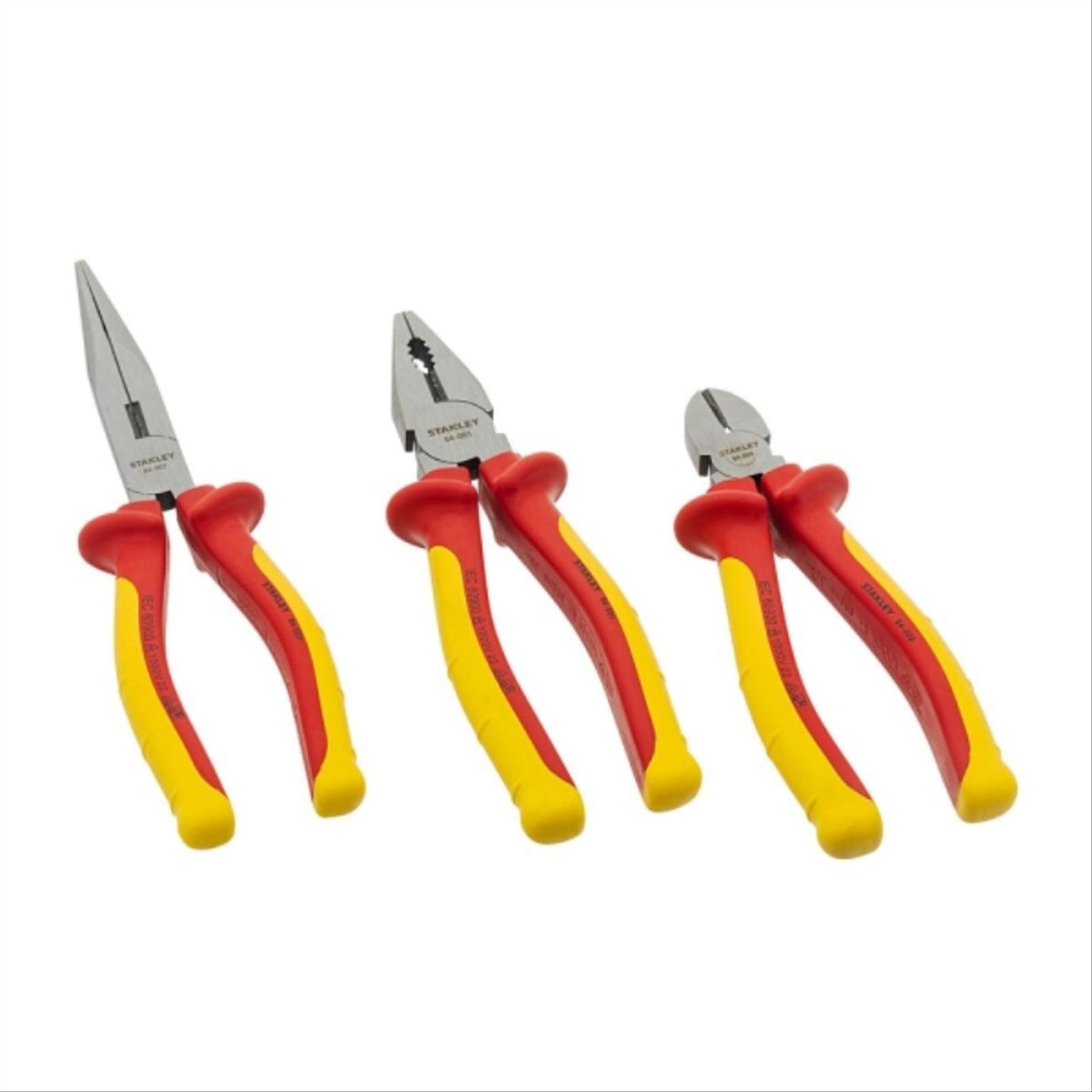 STANLEY - Set alicates aislados 1000v 84-011 3 piezas 84-011