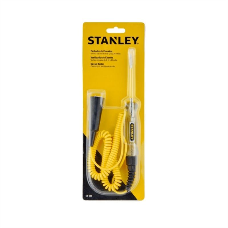 STANLEY - Probador circuitos 6-12-24v 78-386la