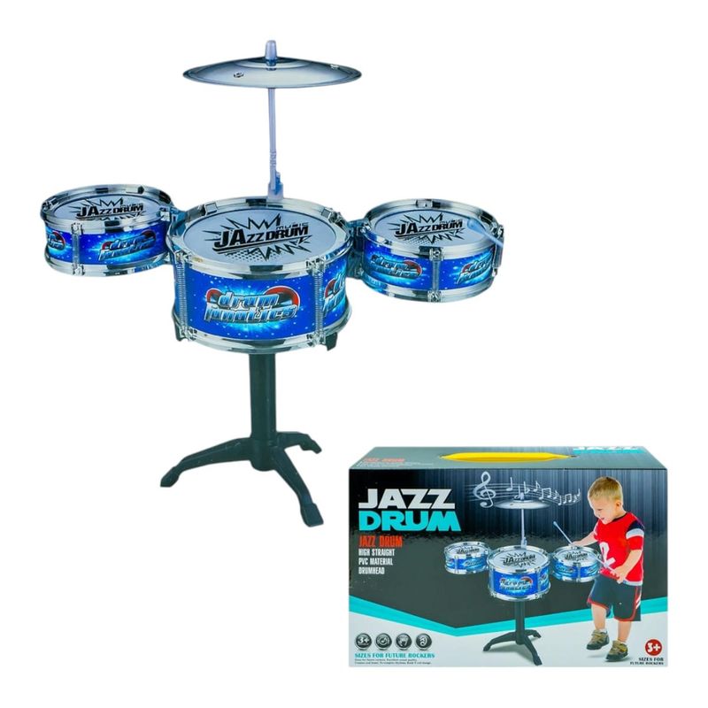 BIGBAMSPACE - Juguete Bateria Instrumento Pequeño