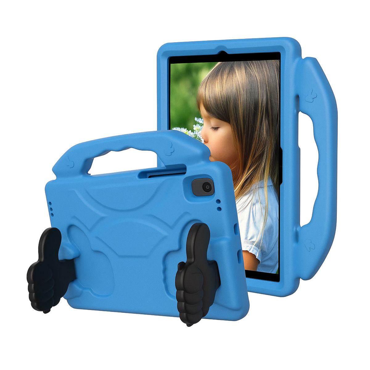 JOIGO - Carcasa Niño Antigolpe Para Tablet Samsung S10 FE 11" Azul