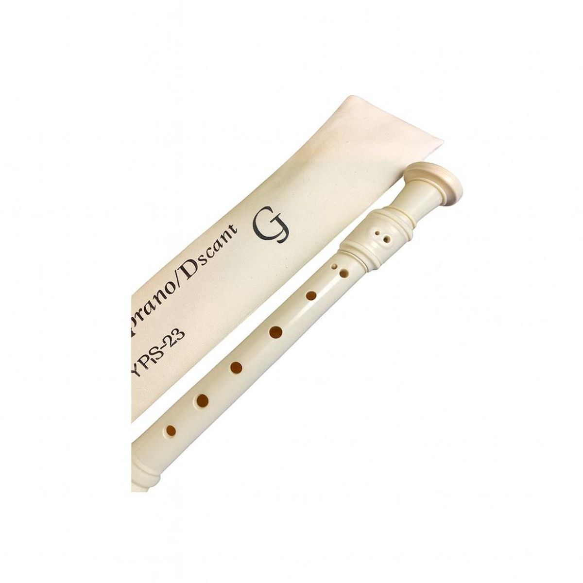 YAMAHA - Flauta Dulce Soprano Yamaha Yrs23 Plástico Color Beige