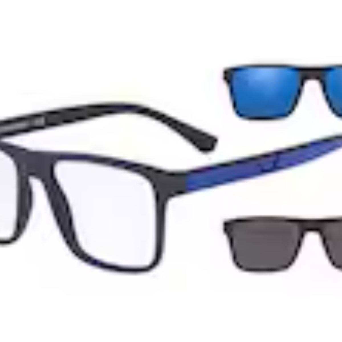 EMPORIO ARMANI - Emporio Armani Lentes Ópticos con 2 Clip-On EA4115 57591W 54