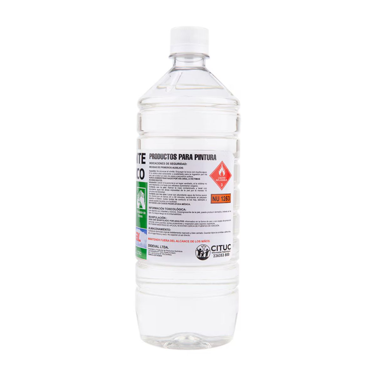 DIDEVAL - Diluyente Sintético Dideval 1L