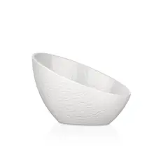 GENERICO - BOWL MELAMINA BORDE CASCADA BLANCO 16 X 165 CM LINEA TILDA