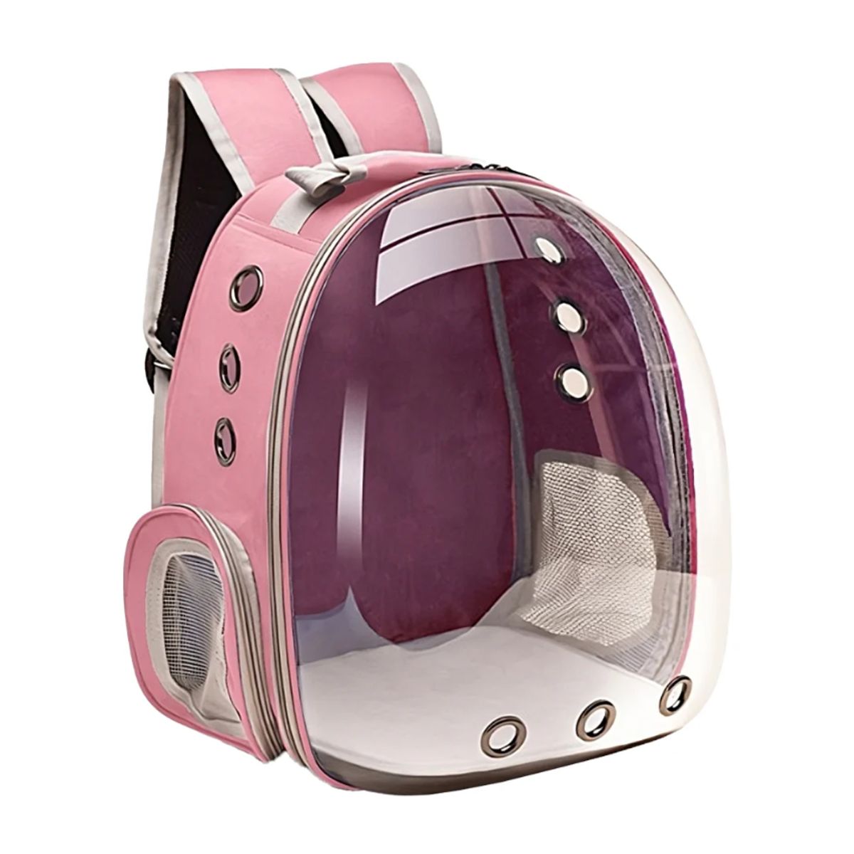 GENERICO - Mochila Para Gatos Transportador Portátil Rosa
