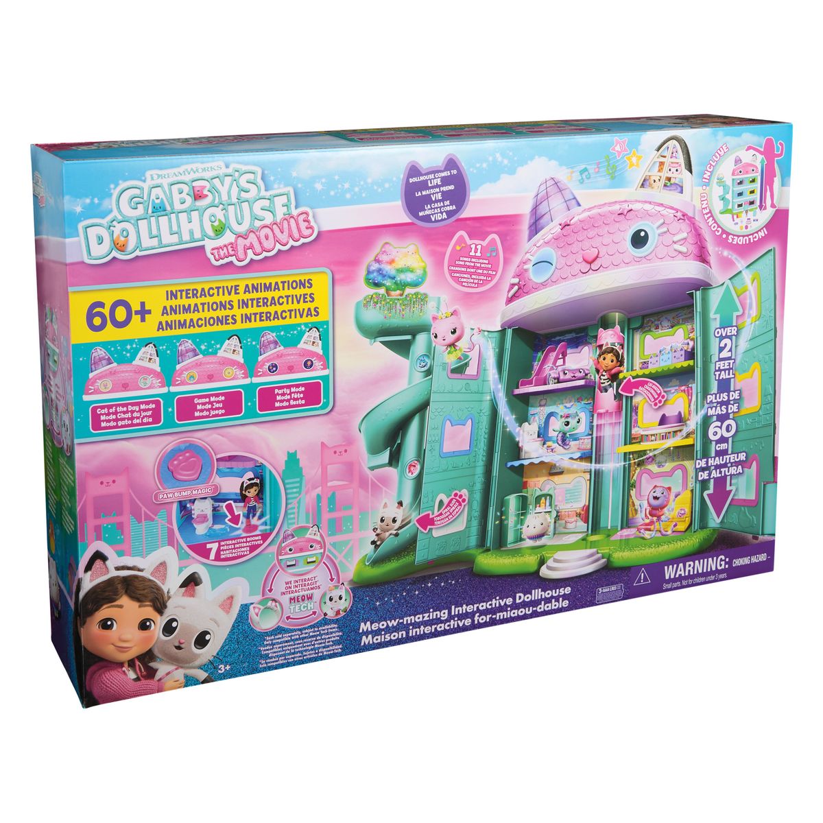 LA CASA DE GABBY - Casa De Muñecas Interactiva De Gabby