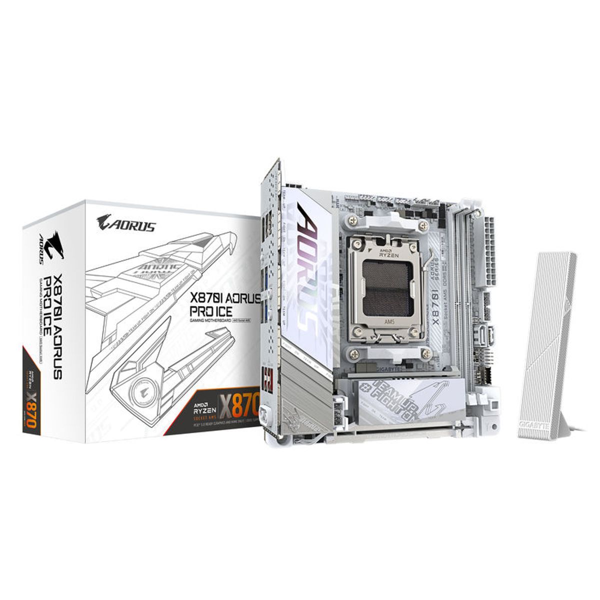 GIGABYTE - Placa Madre Gigabyte X870I AORUS PRO ICE