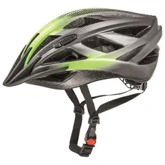 360 - Casco Ciclismo Mtb Uvex Xenova CC Darksilver Green 55-60