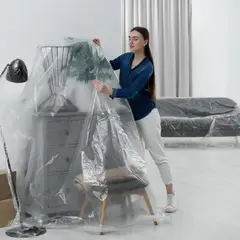 GENERICO - Plastico Cubre Todo Multiusos 4 X 8 Metros