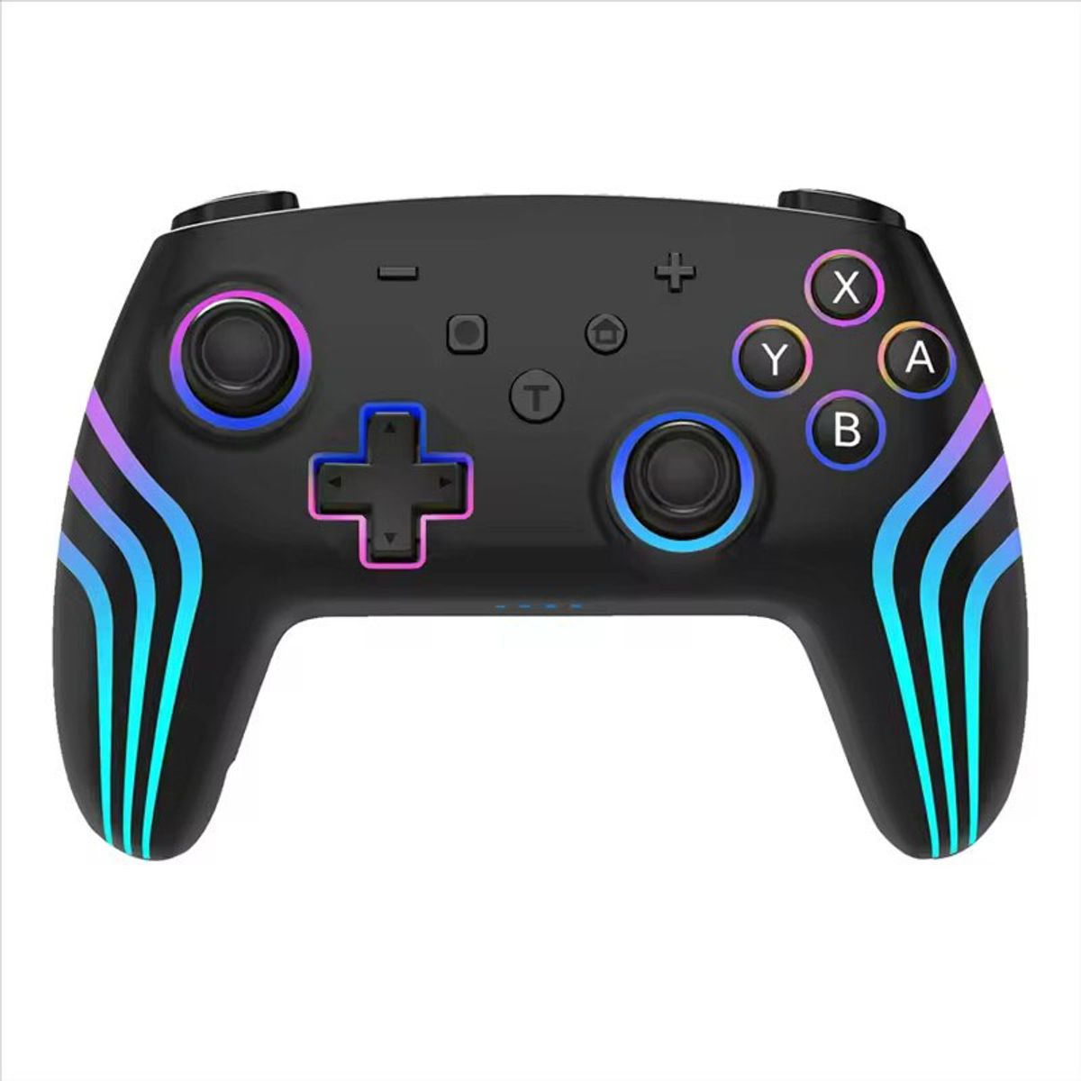 CORRERREY - Controlador Inalámbrico Nintendo Switch 6 Ejes Joystick 3d Rgb