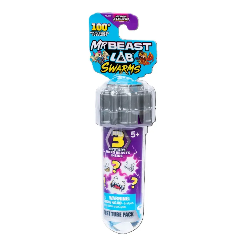 BOING TOYS - Mr Beast lab Swarms Fig. x 3 Surt.