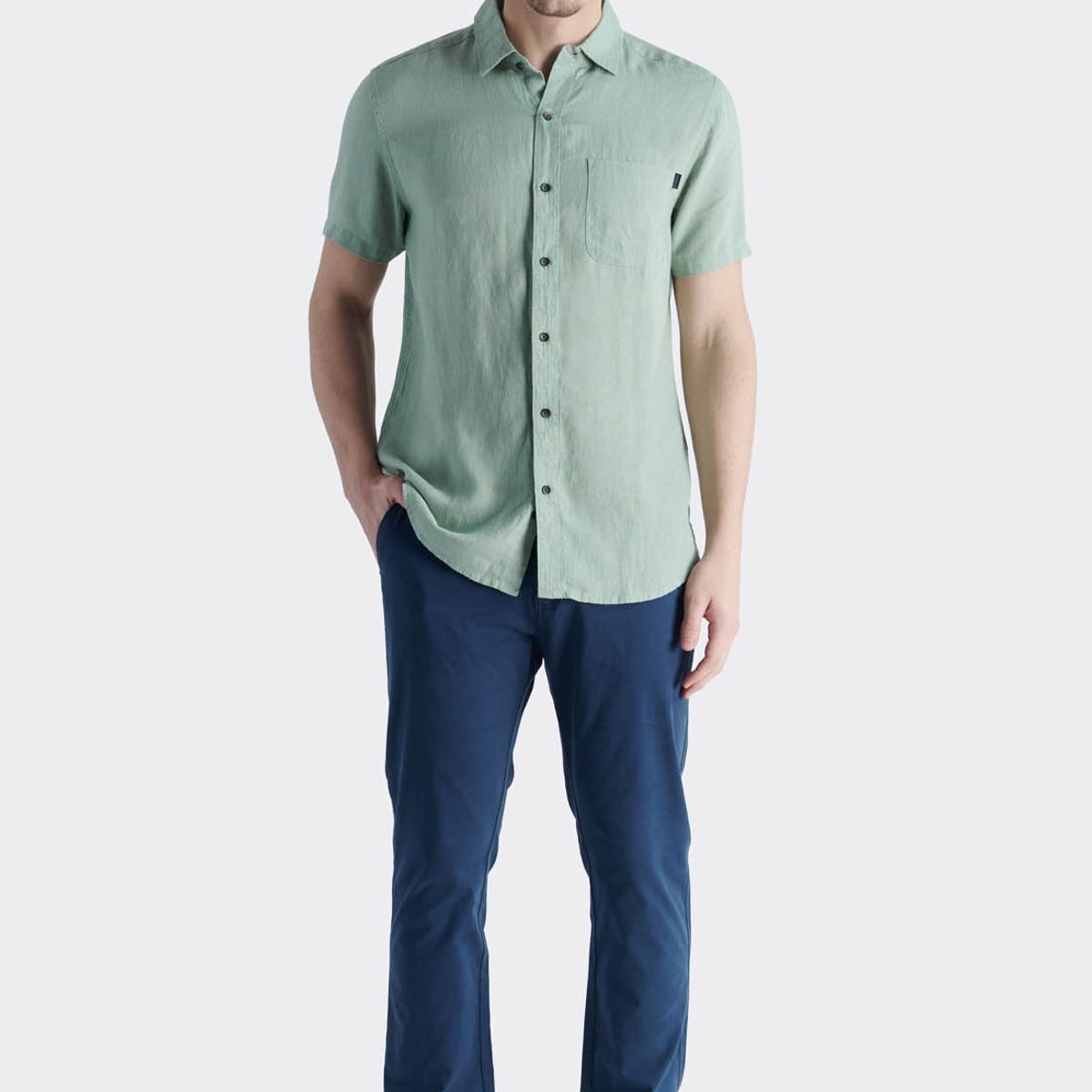 NIMTU - Camisa Taro Casual Azul Nimtu
