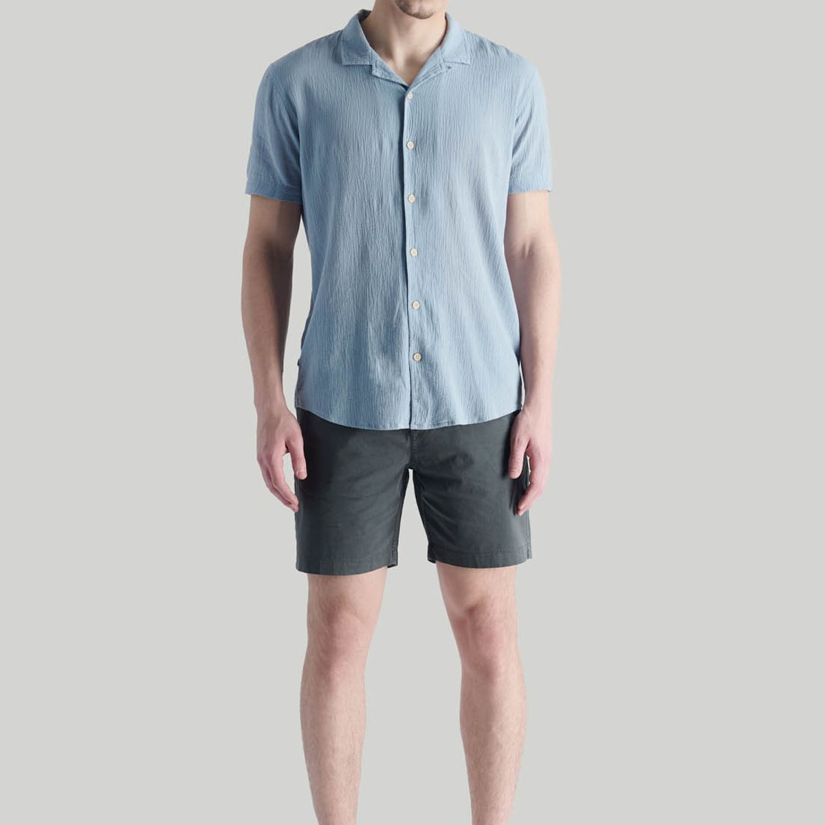 NIMTU - Camisa Chena Nt Azul Nimtu