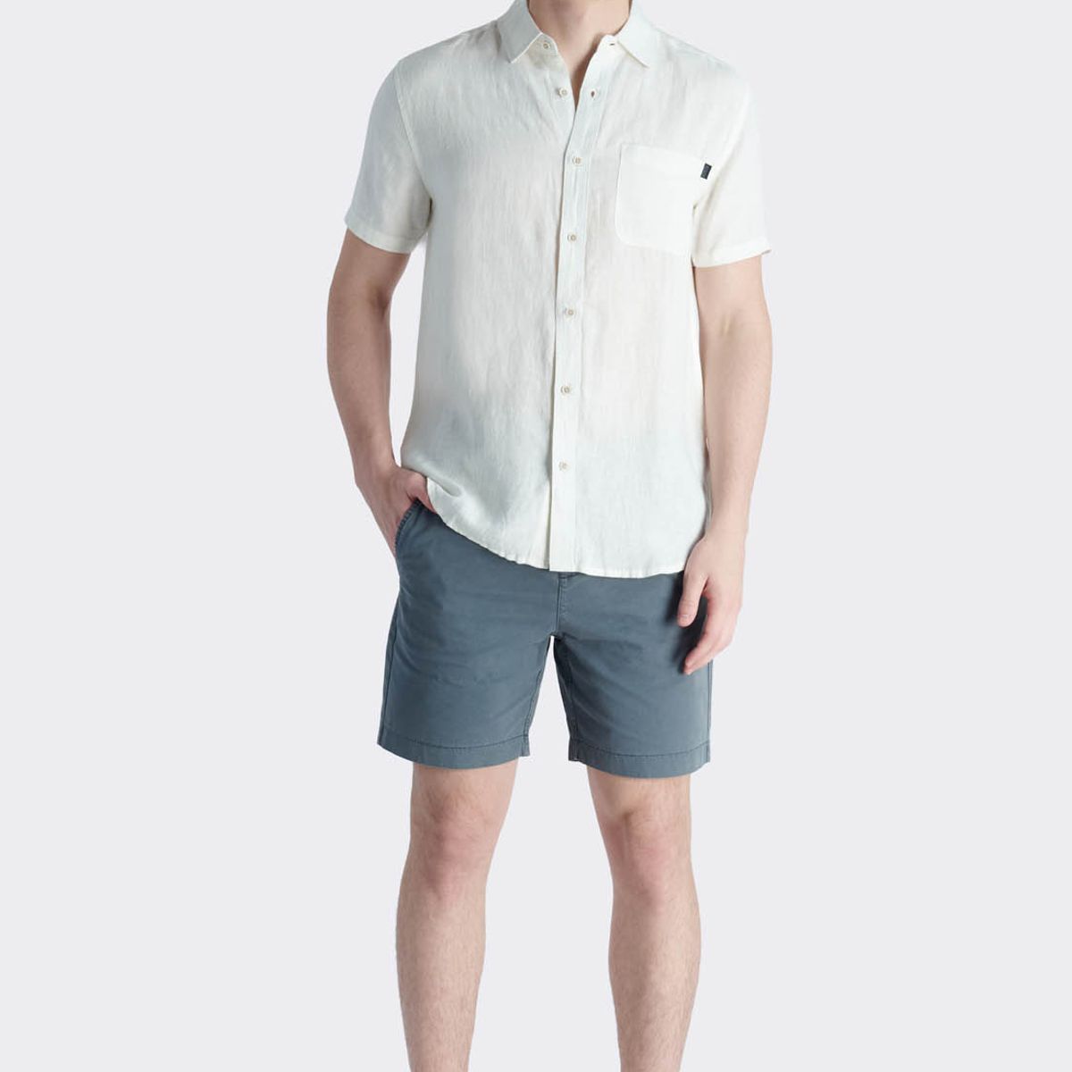 NIMTU - Camisa Taro Casual Blanco Nimtu
