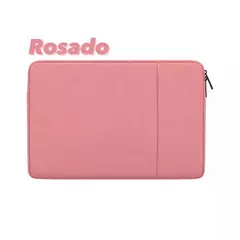 GENERICO - Funda Bolso Impermeable Para Macbook, Notebook y Tablet 15,6 - Rosado
