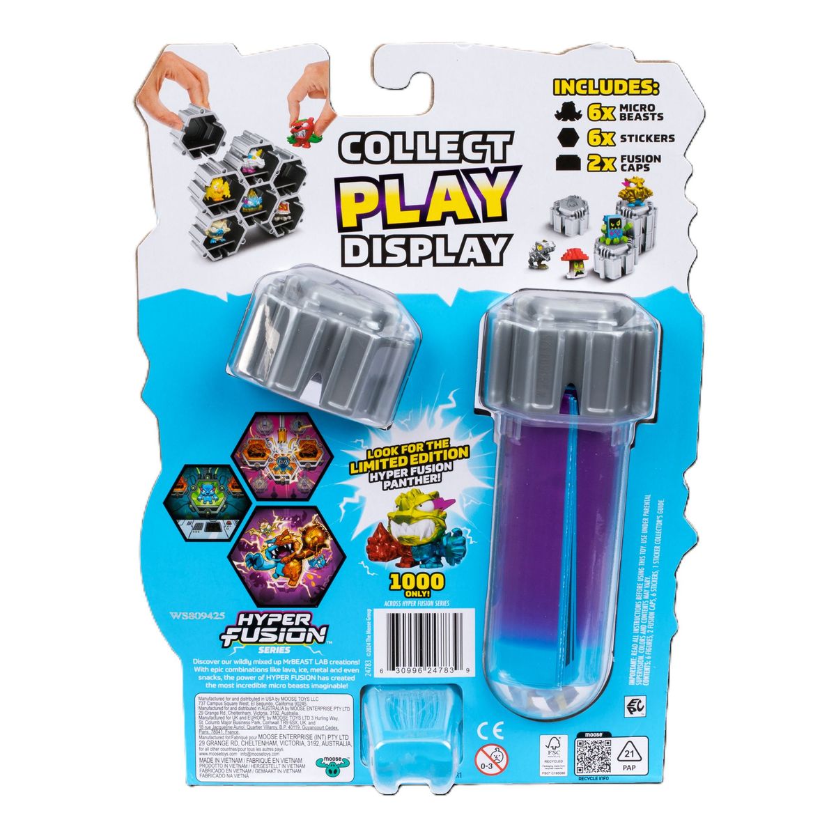 BOING TOYS - Mr Beast Lab Swarms Fig. x 6 Sut.