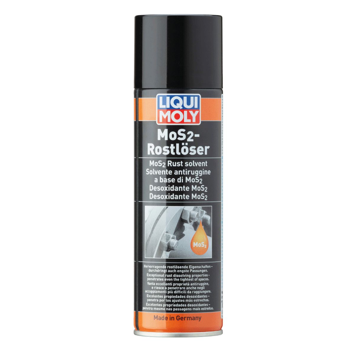 LIQUI MOLY - Afloja Pernos con Mos2 Liqui Moly MoS2-Rostlöser 300 ml