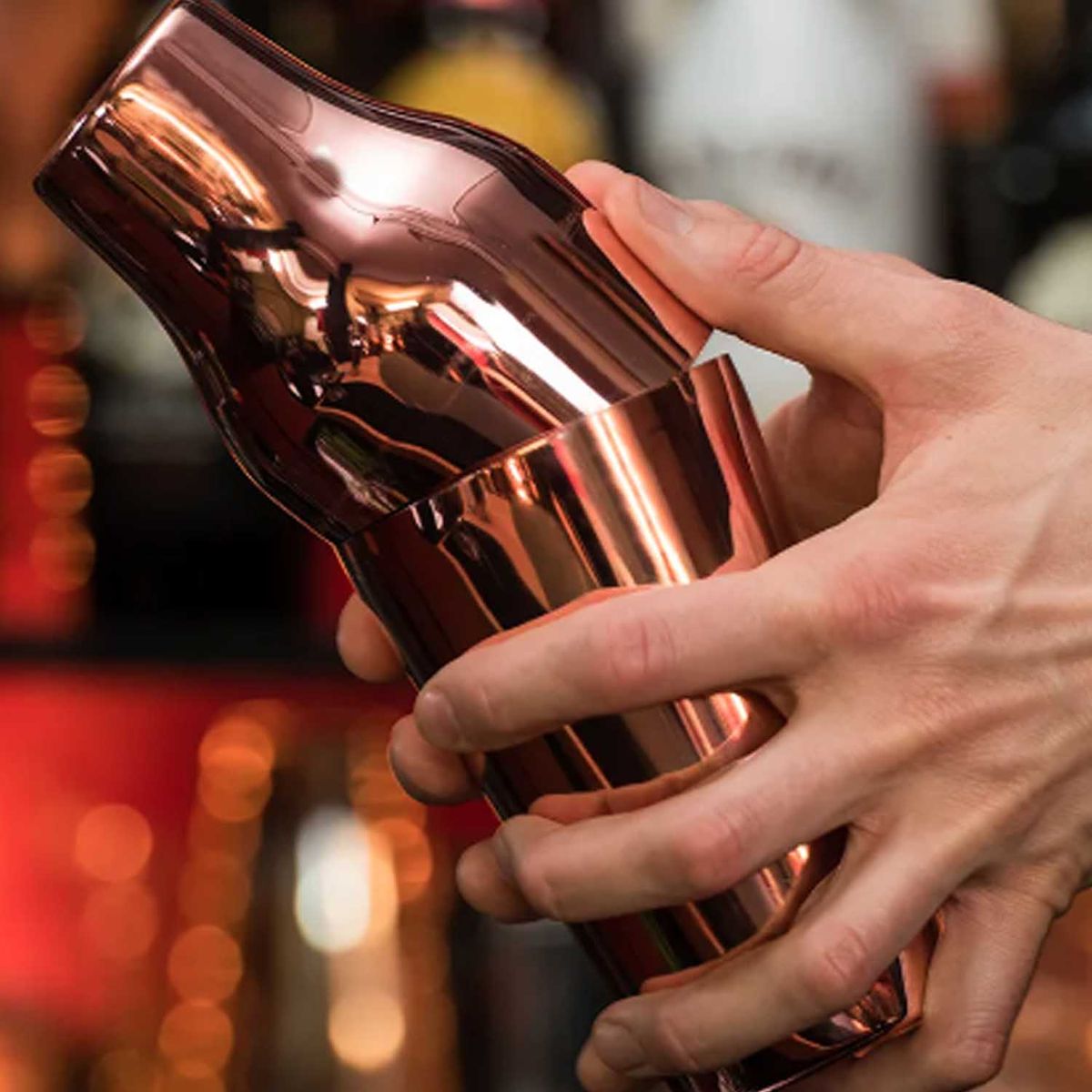 GENERICO - Coctelera Dorada Boston 30 OZ