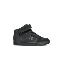 DC SHOES - Zapatilla Dc Pure High-Top Cadete Negro