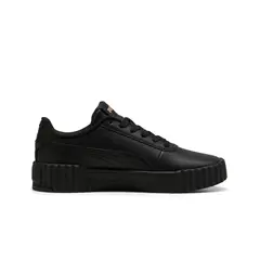 PUMA - Zapatillas Carina 3.0 Cadete Mono Negro