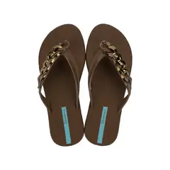 IPANEMA - Sandalia Mujer Café/Bronce Metal Glam