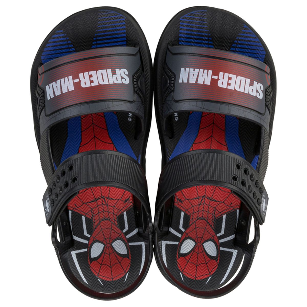 IPANEMA - Sandalia Infantil Azul/Rojo Marvel Spiderman Ipanema