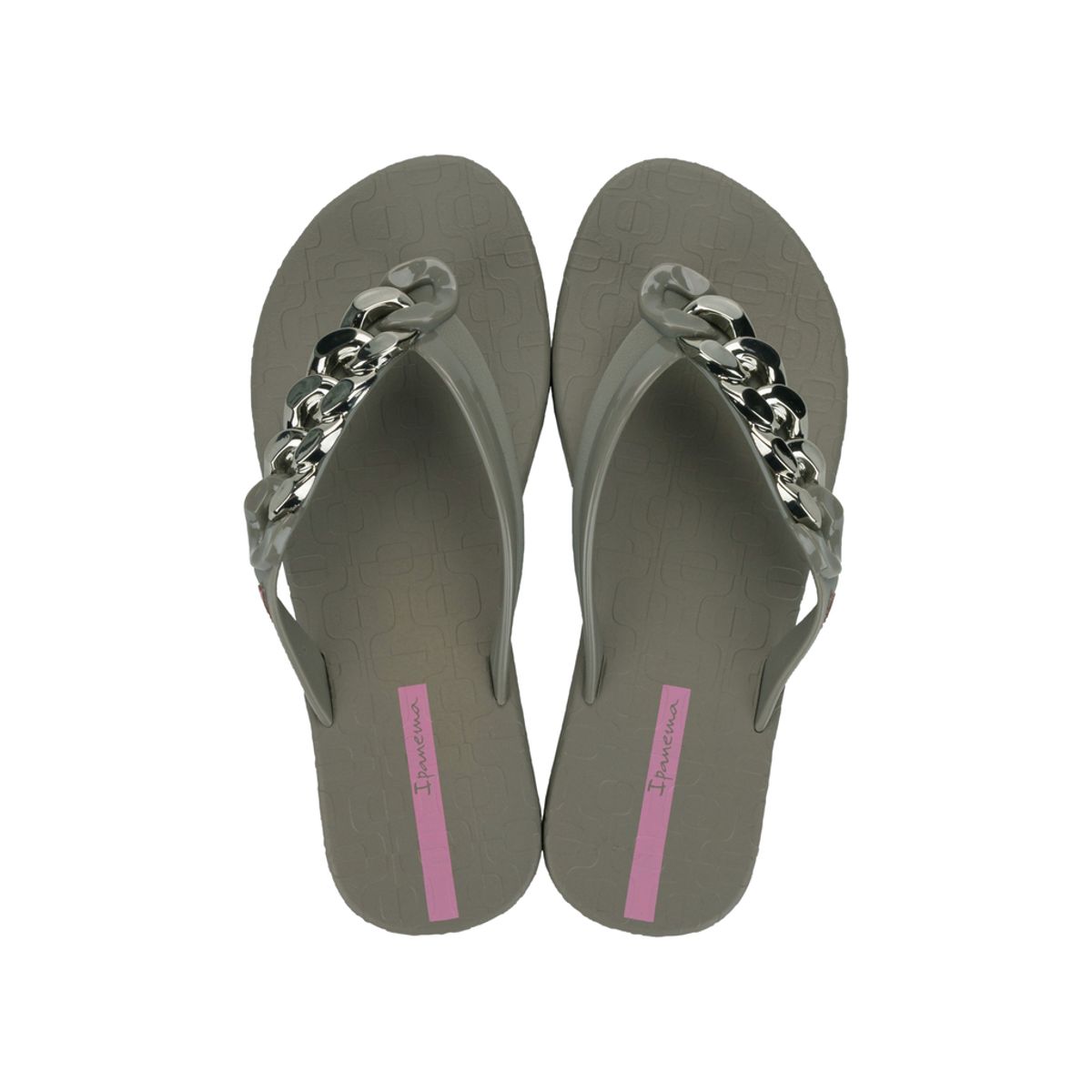 IPANEMA - Sandalia Mujer Verde/Gris Metal Glam Ipanema