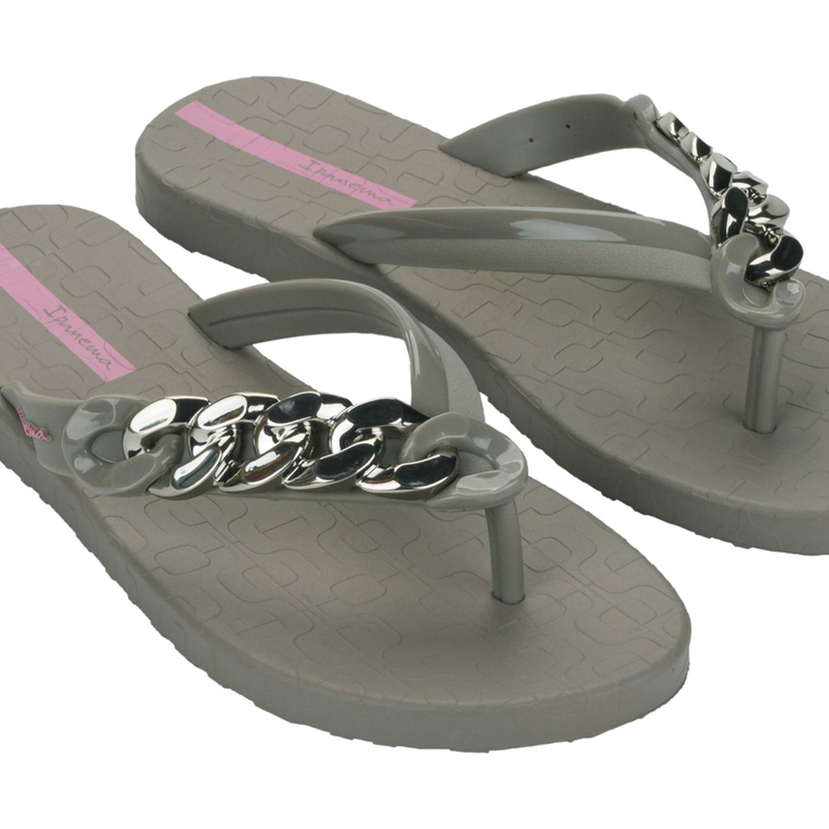 IPANEMA - Sandalia Mujer Verde/Gris Metal Glam Ipanema