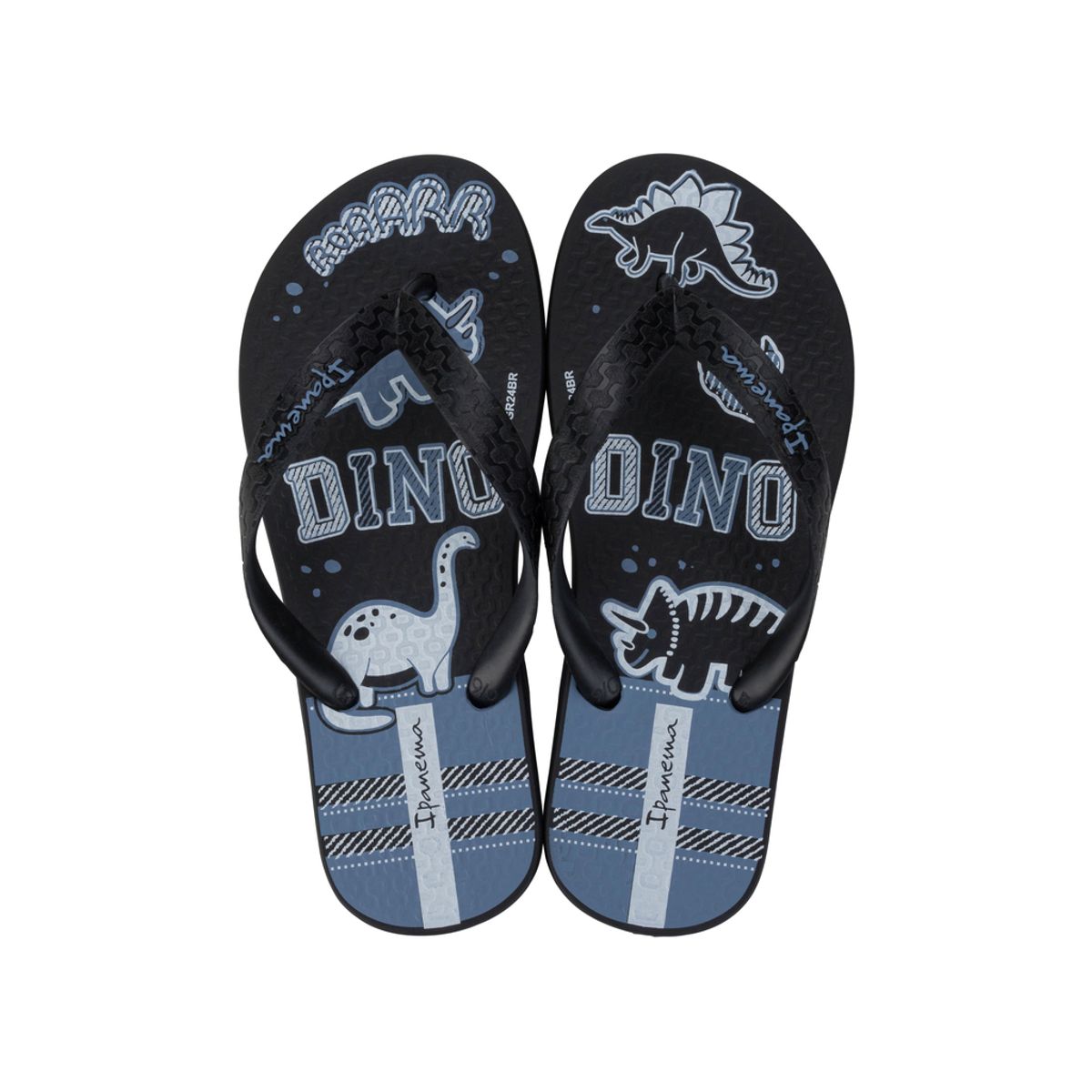 IPANEMA - Sandalia Infantil Negro/Azul Fantasia Ipanema