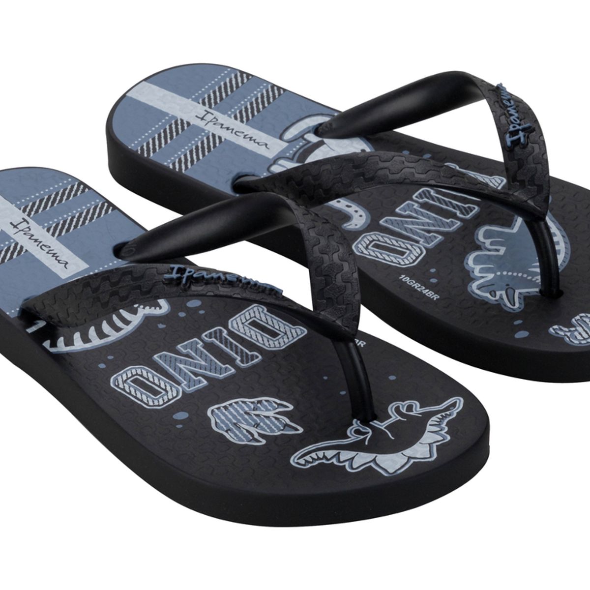 IPANEMA - Sandalia Infantil Negro/Azul Fantasia Ipanema