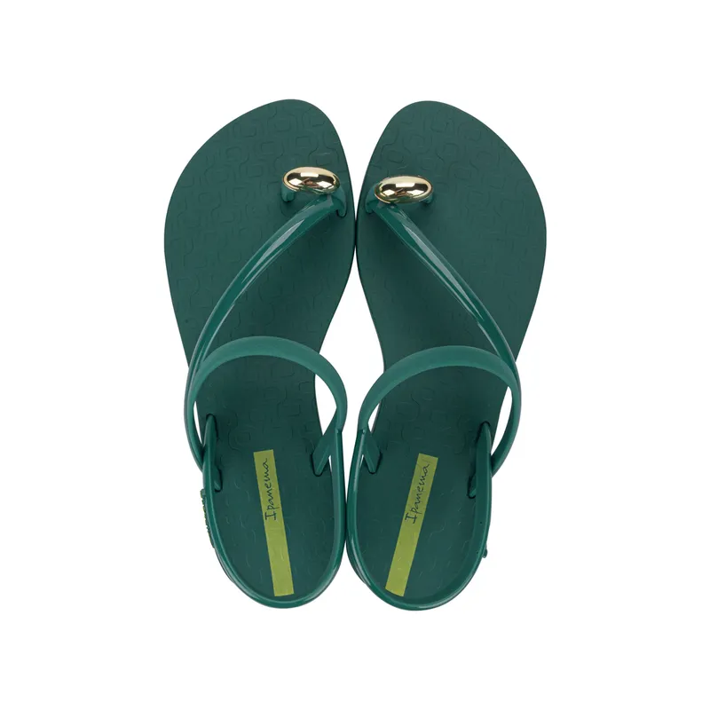 IPANEMA - Sandalia Mujer Verde Glam Ring Ipanema