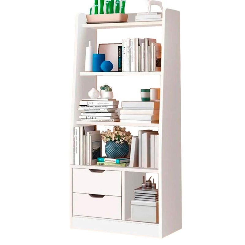 DETODOYMAS - Librero con cajones 140x63x30cm Chic Home