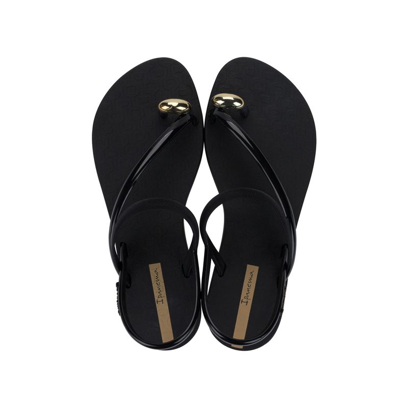 IPANEMA - Sandalia Mujer Negro Glam Ring Ipanema