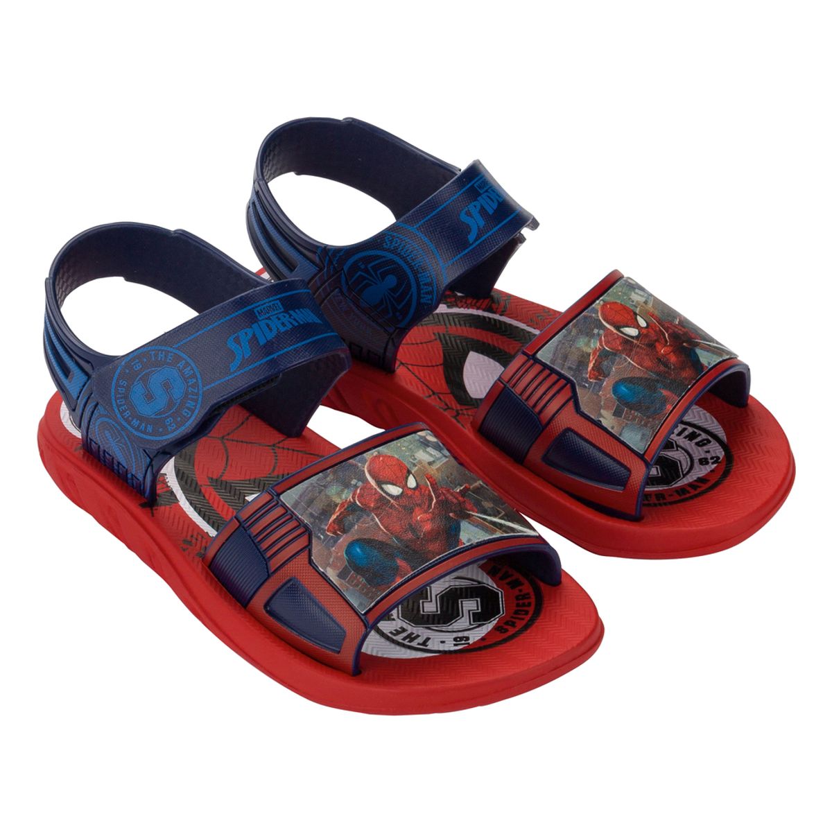 IPANEMA - Sandalia Infantil Rojo/Azul Marvel Team Ipanema