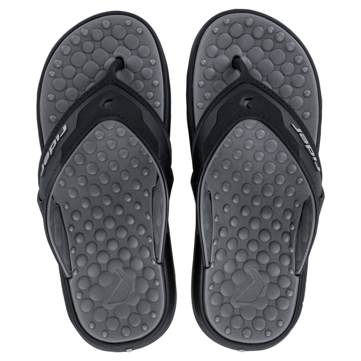 RIDER - Sandalia Hombre Negro Soft Plus Rider