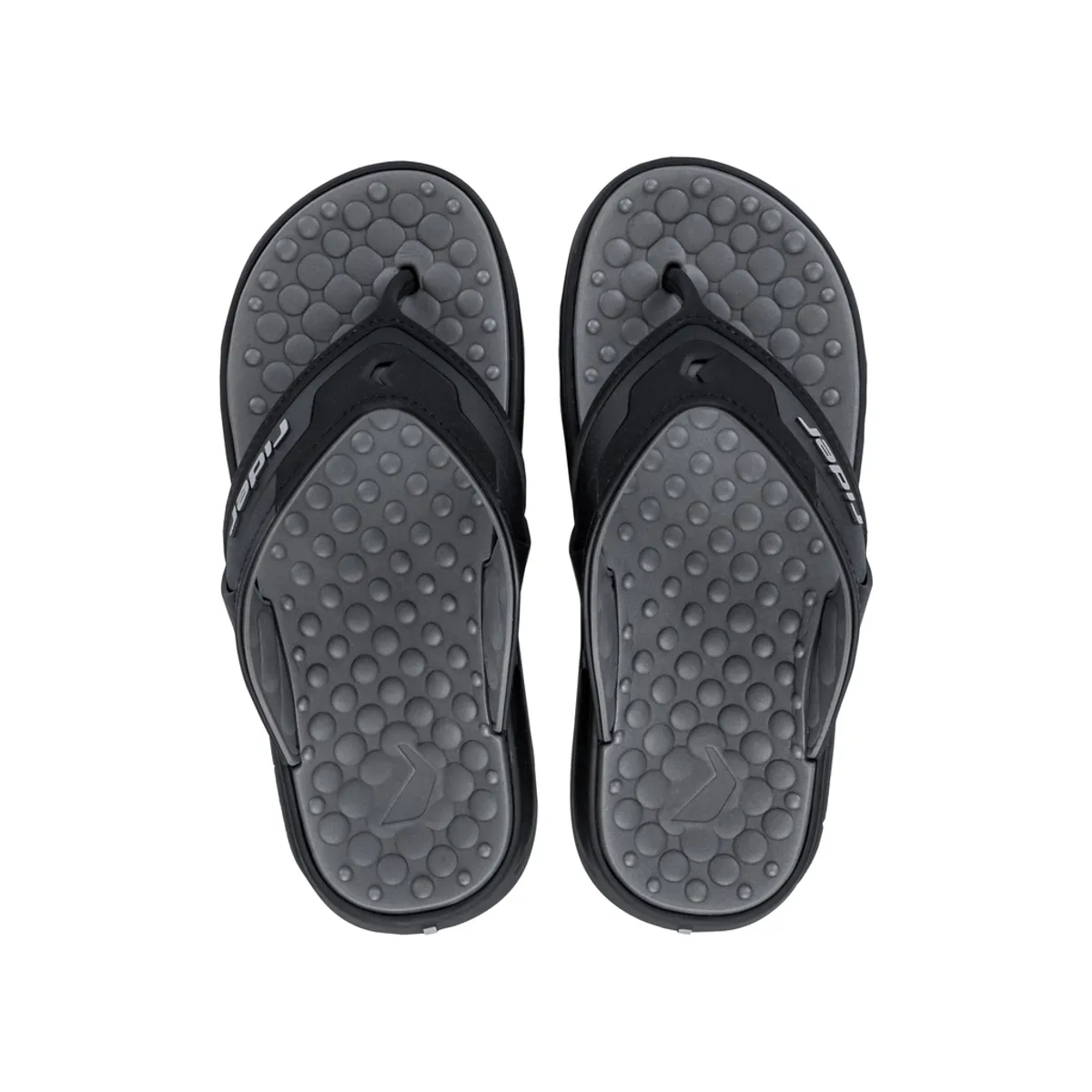 RIDER - Sandalia Hombre Negro Soft Plus Rider