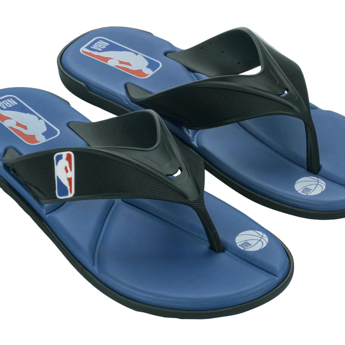 RIDER - Sandalia Hombre Negro/Azul Shot NBA Rider