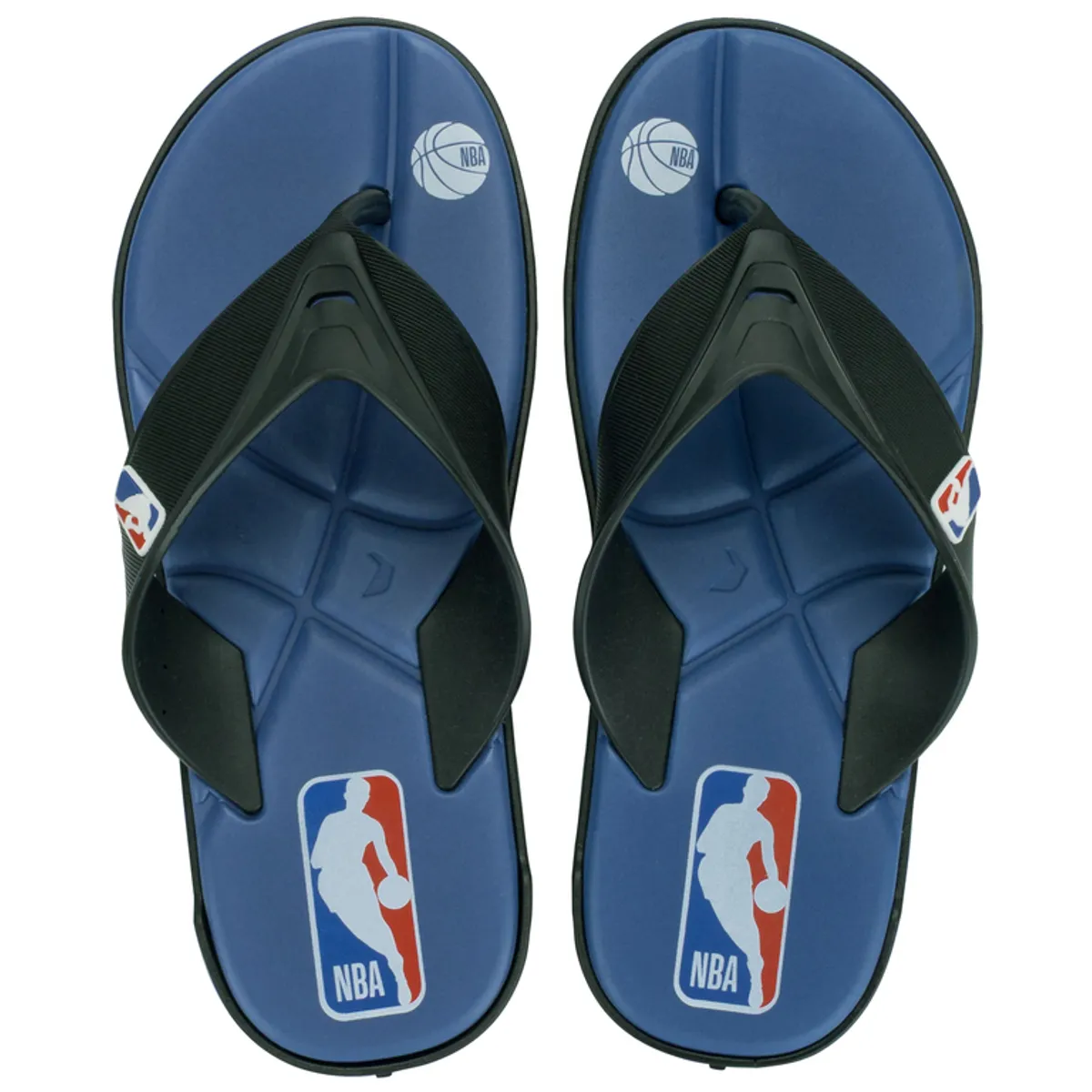 RIDER - Sandalia Hombre Negro/Azul Shot NBA Rider