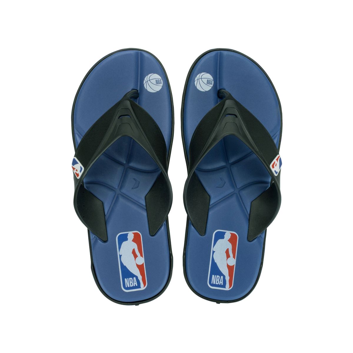 RIDER - Sandalia Hombre Negro/Azul Shot NBA Rider