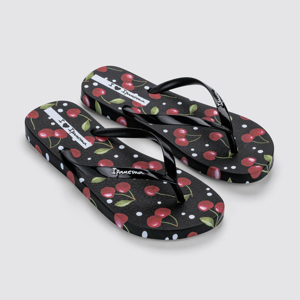 IPANEMA - Sandalia Mujer Negro/RojoTrendy Print Ipanema