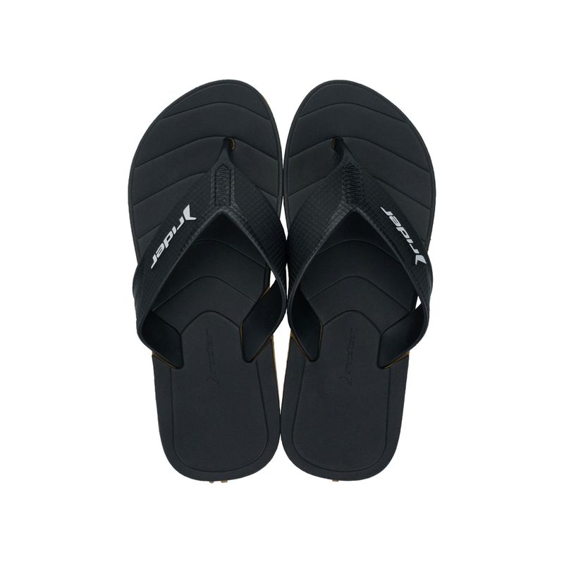 RIDER - Sandalia Hombre Negro Pulse Rider