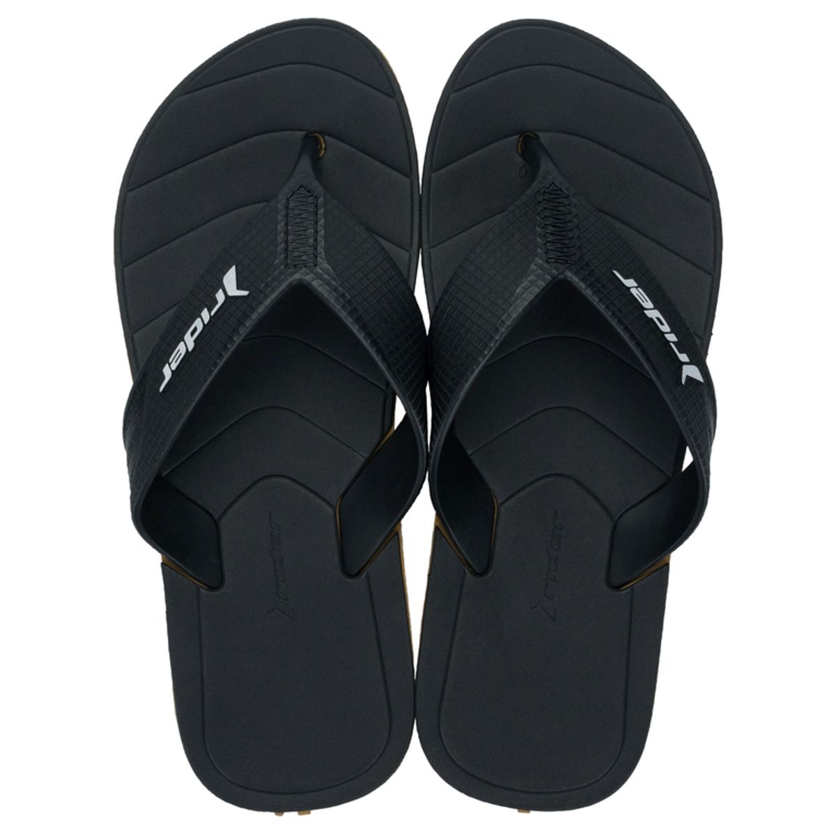 RIDER - Sandalia Hombre Negro Pulse Rider