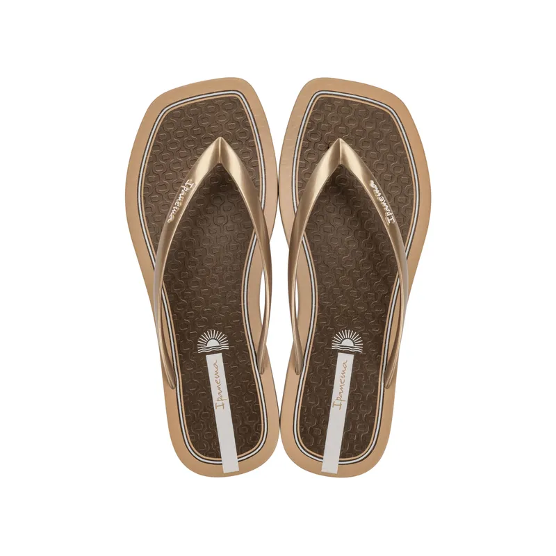 IPANEMA - Sandalia Mujer Beige/Bronce Edge Glam Ipanema