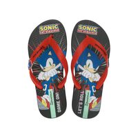 Sandalia Infantil negro/Rojo Sonic Lets
