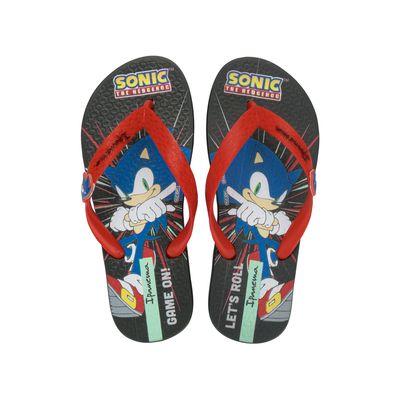 Imagen 1 del producto Sandalia Infantil negro/Rojo Sonic Lets