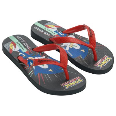 Imagen 2 del producto Sandalia Infantil negro/Rojo Sonic Lets
