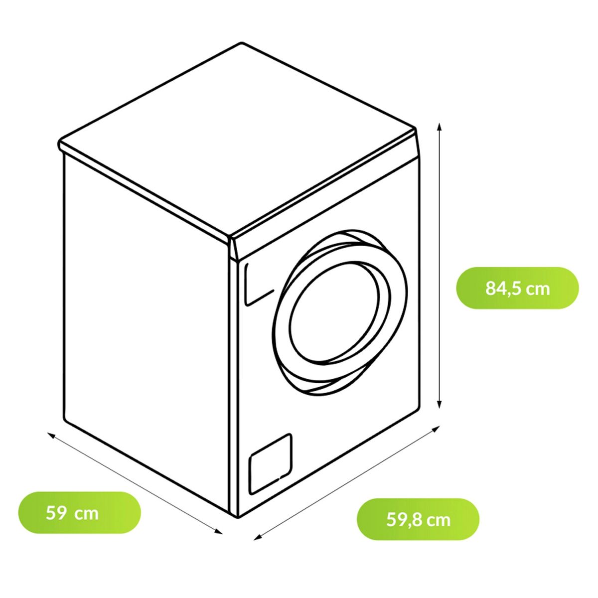 BOSCH - Lavadora Bosch Automática 9 kg WAU28T6XES